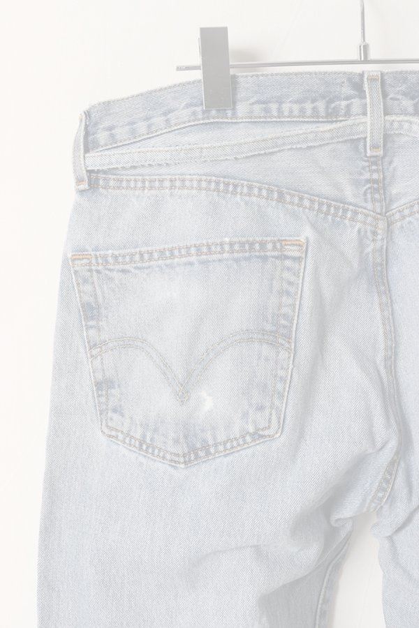 画像5:   Jeanie Blue ジーニーブルー Over Size Repair Denim（W/Inseam Code)/Mサイズ-B {-BEA}  :JB008-M-B  (5)