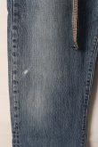 画像5: Jeanie Blue ジーニーブルー Over Size Repair Denim（W/Inseam Code)/XLサイズ-A{-BEA} (5)