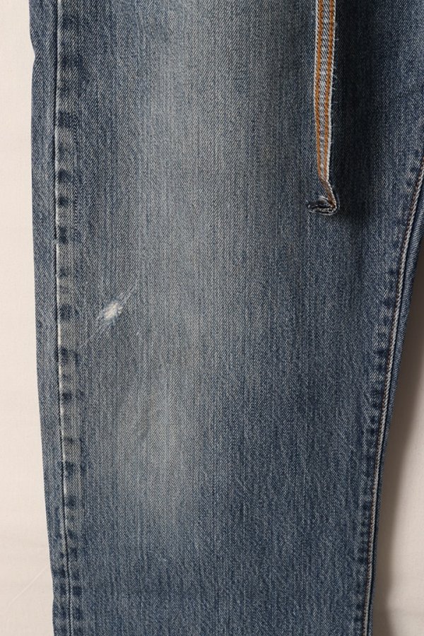 画像5: Jeanie Blue ジーニーブルー Over Size Repair Denim（W/Inseam Code)/XLサイズ-A{-BEA} (5)
