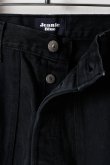 画像2: Jeanie Blue ジーニーブルー Black Work Denim{-BES} (2)