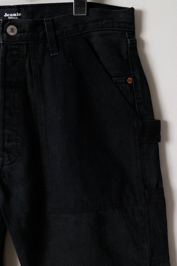 画像4: Jeanie Blue ジーニーブルー Black Work Denim{-BES} (4)