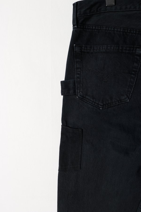 画像6: Jeanie Blue ジーニーブルー Black Work Denim{-BES} (6)