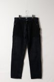 画像1: Jeanie Blue ジーニーブルー Black Work Denim{-BES} (1)