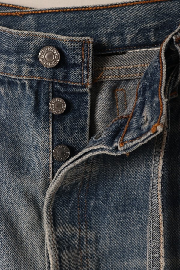 画像3: Jeanie Blue ジーニーブルー Drawstring Flare Long Skirt{-BES} (3)