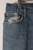 画像2: Jeanie Blue ジーニーブルー Baggy Half Denim{-BES} (2)
