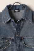 画像2: {SOLD}Jeanie Blue ジーニーブルー Standard Jacket／XLサイズ-A{-BEA} (2)