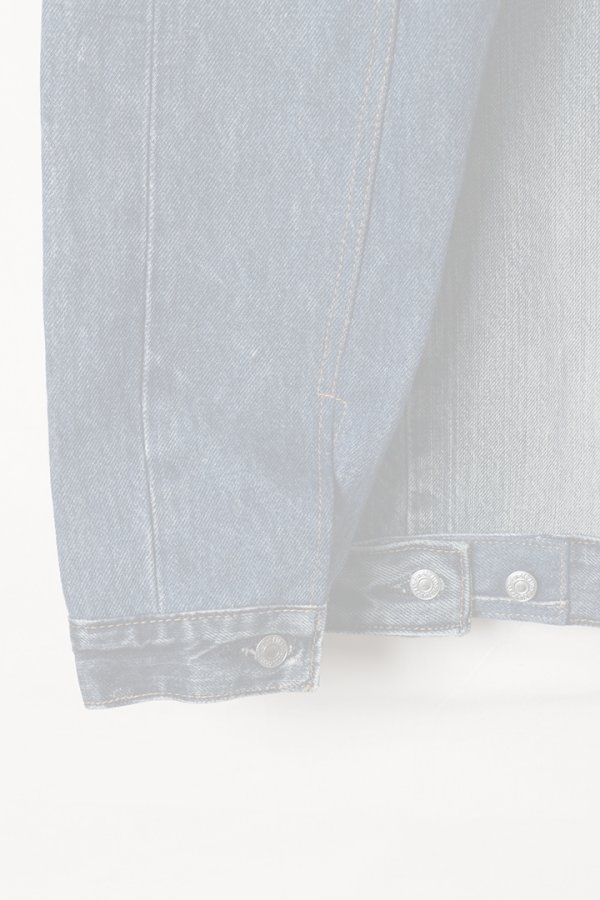 画像5:  {SOLD} Jeanie Blue ジーニーブルー Standard Jacket／XLサイズ-A {-BEA}  :JB021-XL-A  (5)