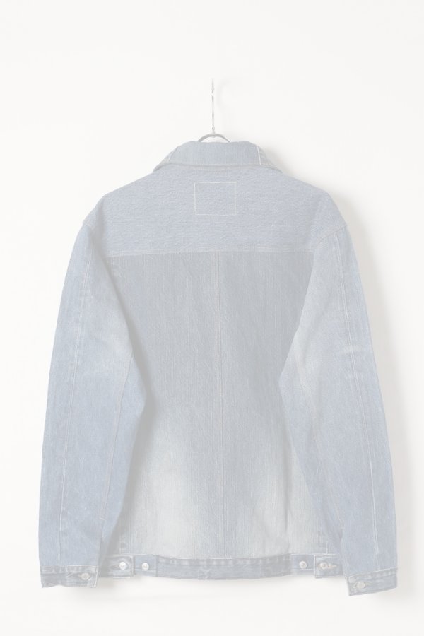画像6:  {SOLD} Jeanie Blue ジーニーブルー Standard Jacket／XLサイズ-A {-BEA}  :JB021-XL-A  (6)