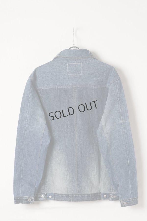 画像6: {SOLD}Jeanie Blue ジーニーブルー Standard Jacket／XLサイズ-A{-BEA} (6)