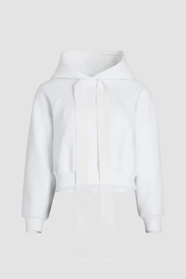 画像2: 【 30%OFF セール89,100円→62,370円】 PATOU パトゥ オーガニックコットン製メダリオンフーディー{-BDA} (2)