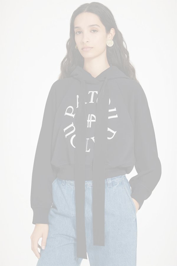 画像1:  {SOLD} PATOU パトゥ オーガニックコットン製メダリオンフーディー{-BDS} (1)