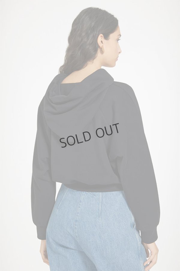 画像2: {SOLD}PATOU パトゥ オーガニックコットン製メダリオンフーディー{-BDS} (2)