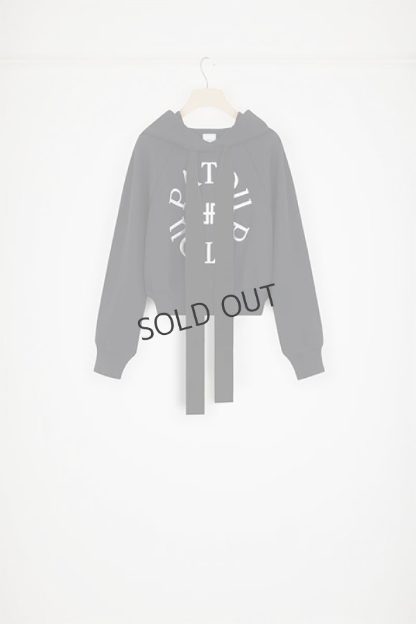 画像4: {SOLD}PATOU パトゥ オーガニックコットン製メダリオンフーディー{-BDS} (4)