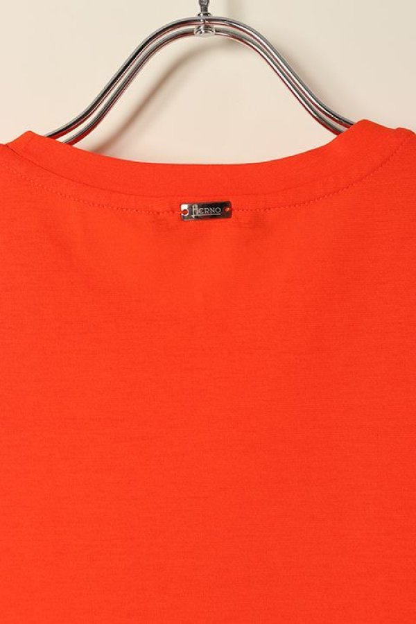 画像4: 【 30%OFF セール26,400円→18,480円】 HERNO ヘルノ クレープジャージー Tシャツ{JG000166U520055300-BCS} (4)