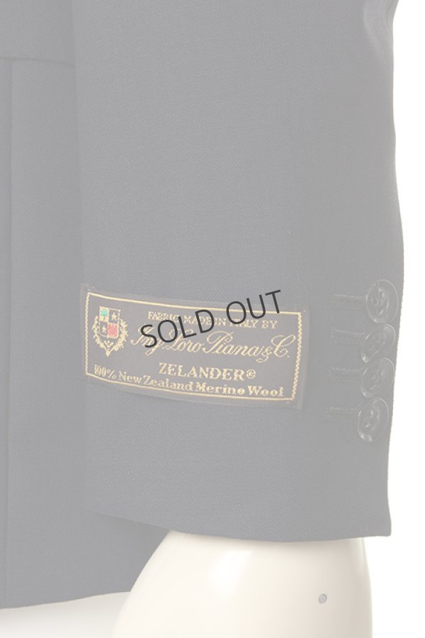 画像5: {SOLD}T' ティー Loro Piana/ITALY SUMMER WOOL Classic Tailored Jacket BASIC(K621){-AHS} (5)