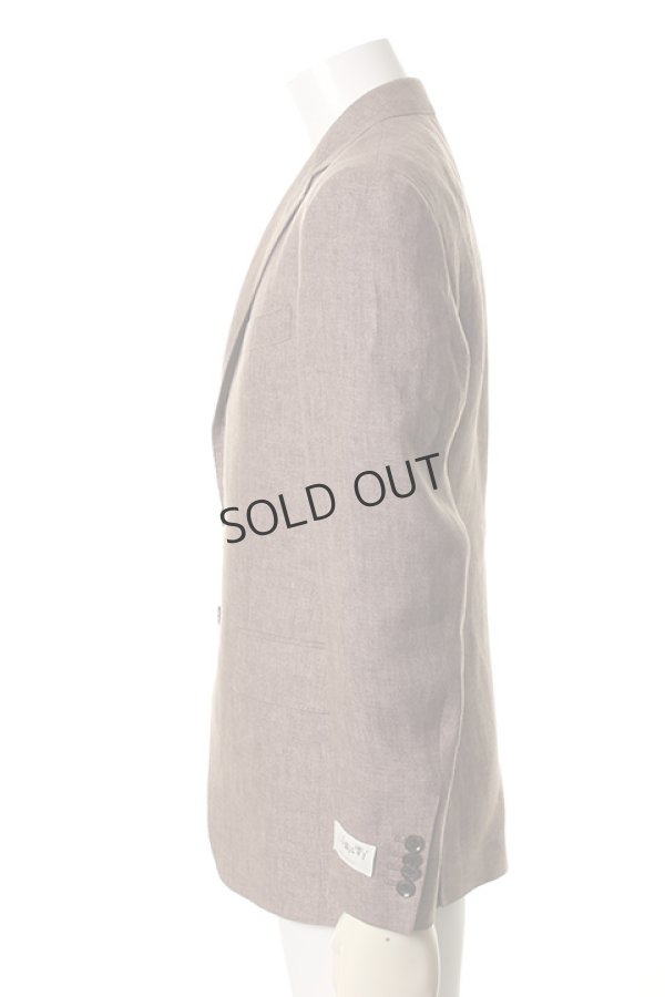 画像3: {SOLD}T' ティー SOLBIATI/ITALY LINEN Classic Tailored Jacket BASIC(K621){-AHS} (3)