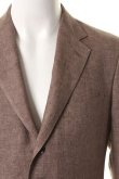 画像4: {SOLD}T' ティー SOLBIATI/ITALY LINEN Classic Tailored Jacket BASIC(K621){-AHS} (4)