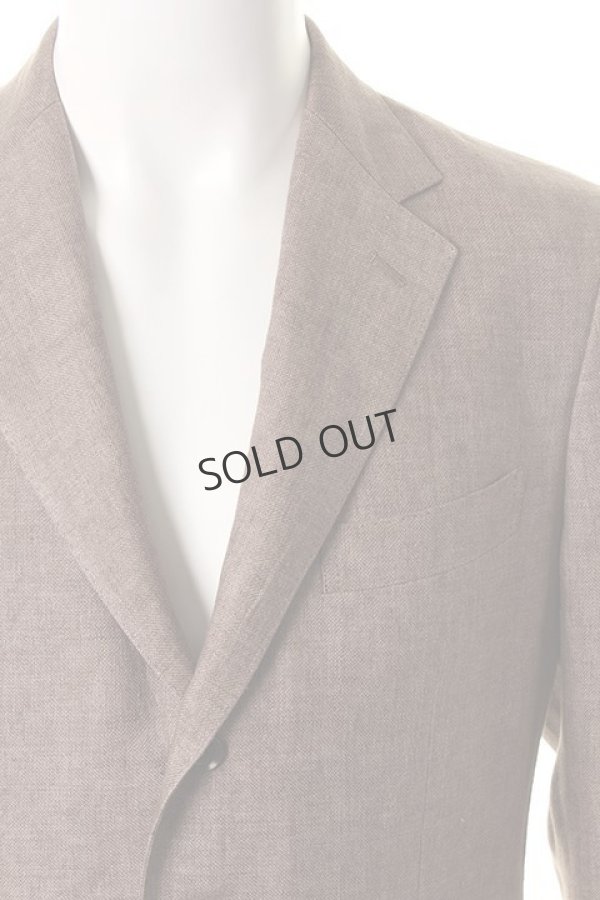 画像4: {SOLD}T' ティー SOLBIATI/ITALY LINEN Classic Tailored Jacket BASIC(K621){-AHS} (4)