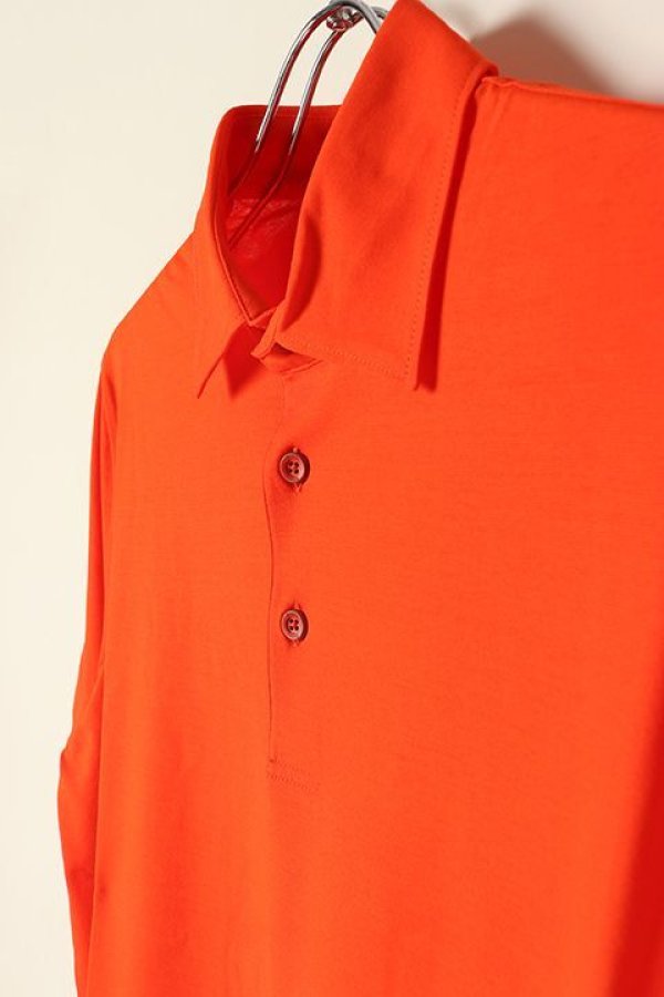 画像2: 【 30%OFF セール30,800円→21,560円】 HERNO ヘルノ クレープジャージー ポロシャツ{JPL00115U520055300-BCS} (2)