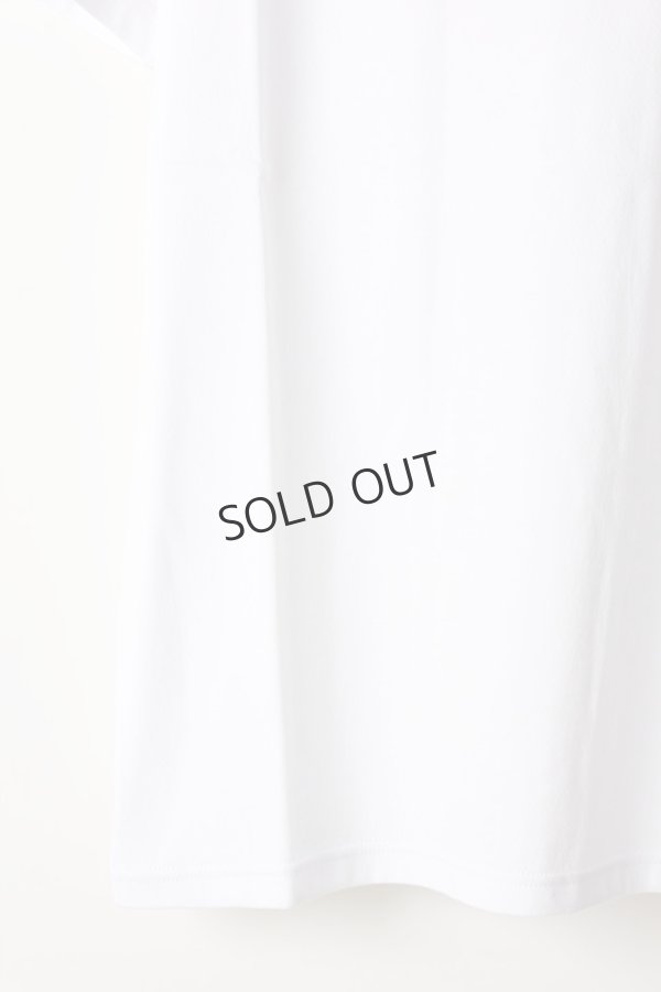 画像5: {SOLD}T' ティー "SEA ISLAND COTTON" LUXSIC 100％(20/1) Key Neck Short Sleeve BASIC{K01-WHT-AIS} (5)