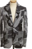 画像3: ▽ 70%OFF アウトレットセールセール104,500円→31,350円▽ AKM エイケイエム CASHWOOL CAMO 2B JKT{-AEA} (3)