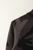 画像3: AKM エイケイエム CASHWOOL CAMO TURTLE NECK{-AEA} (3)