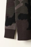 画像4: AKM エイケイエム CASHWOOL CAMO TURTLE NECK{-AEA} (4)