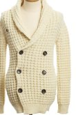 画像4: 【周年記念 24%OFF ｜85,800円→65,208円】 AKM エイケイエム ENGLISH WOOL SHAWL P COAT{-AEA} (4)