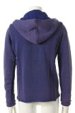 画像2: VADEL バデル knit blast finish hooded JK{-AES} (2)