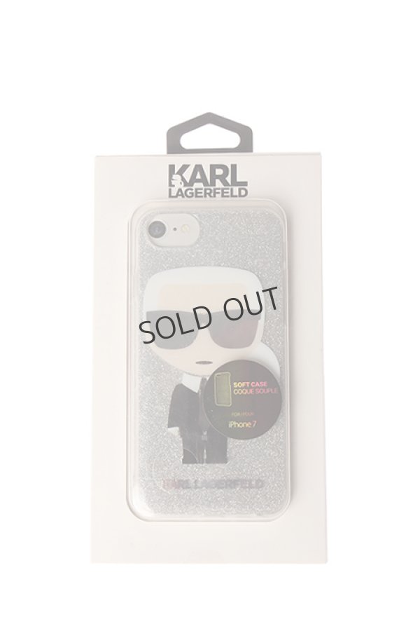 画像1: {SOLD}KARL. LAGERFELD カール ラガーフェルド iPhone7 CASE{-AHS} (1)