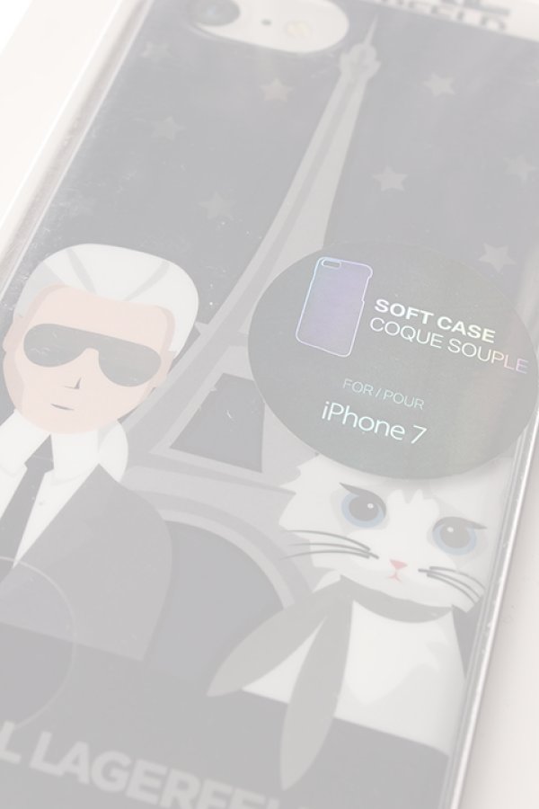 画像2:   KARL. LAGERFELD カール ラガーフェルド iPhone7 CASE{-AHS} (2)