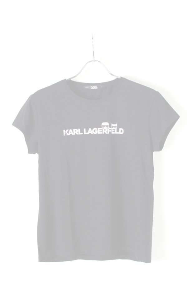 画像1:   KARL. LAGERFELD カール ラガーフェルド T-SHIRTS{-AIS} (1)