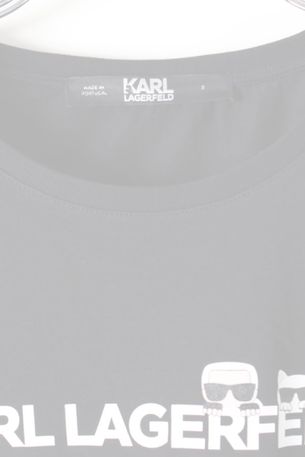 画像2:   KARL. LAGERFELD カール ラガーフェルド T-SHIRTS{-AIS} (2)