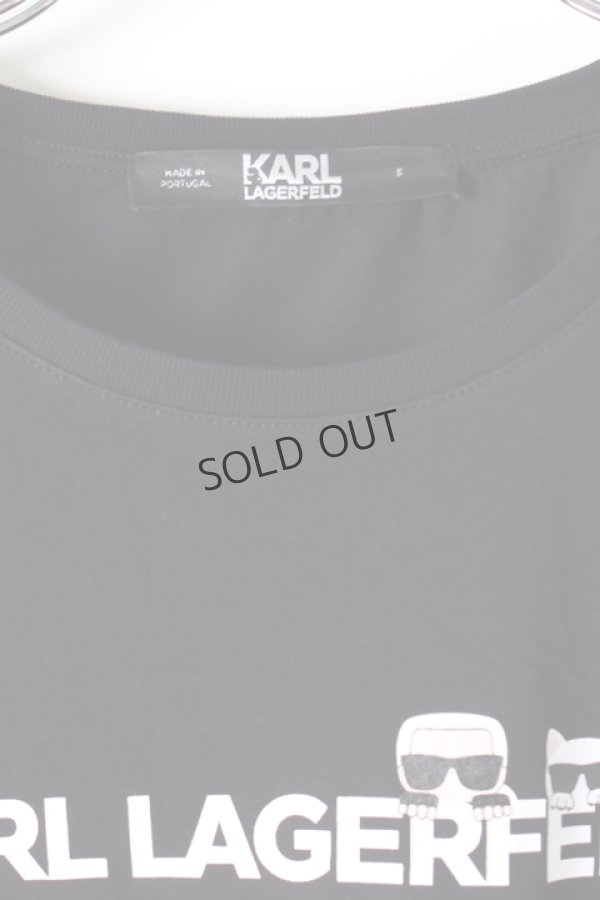 画像2: {SOLD}KARL. LAGERFELD カール ラガーフェルド T-SHIRTS{-AIS} (2)