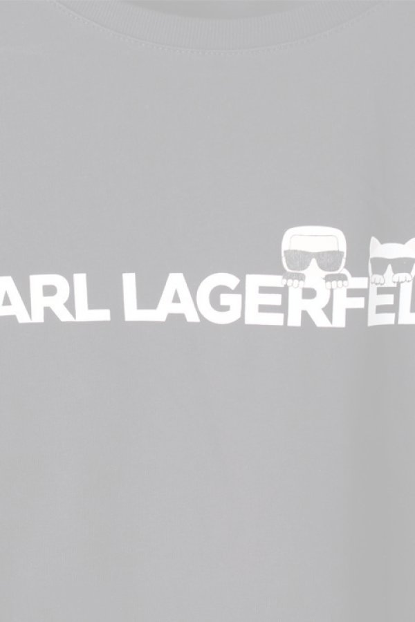 画像3:   KARL. LAGERFELD カール ラガーフェルド T-SHIRTS{-AIS} (3)