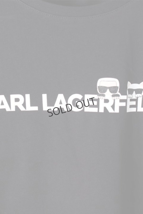 画像3: {SOLD}KARL. LAGERFELD カール ラガーフェルド T-SHIRTS{-AIS} (3)