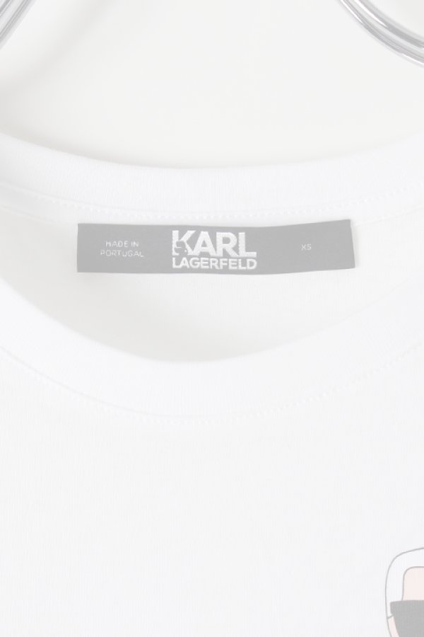 画像2:   KARL. LAGERFELD カール ラガーフェルド T-SHIRTS{-AIS} (2)