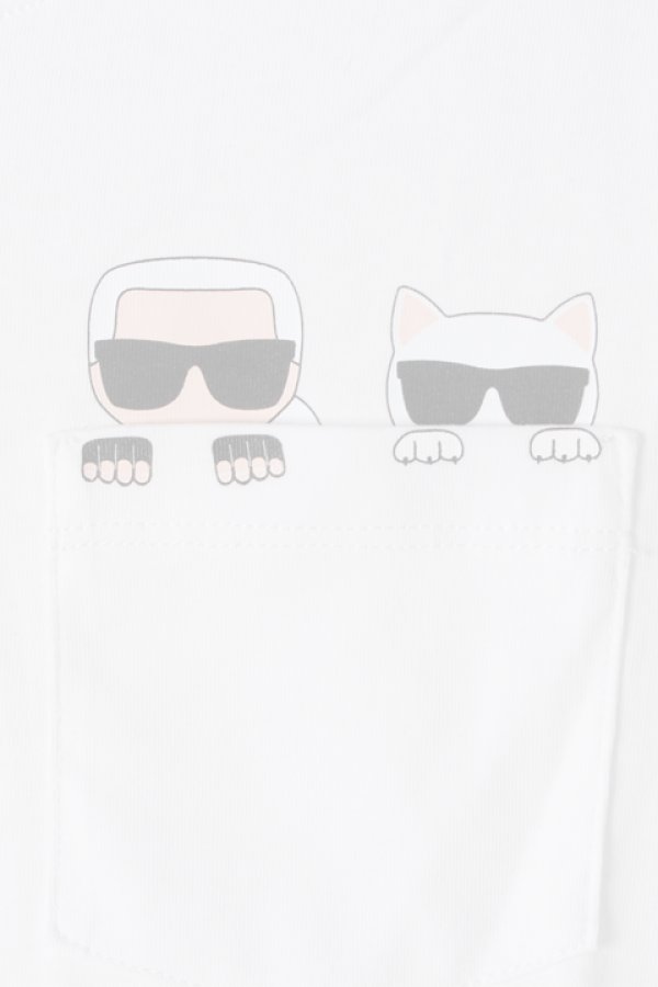 画像3:   KARL. LAGERFELD カール ラガーフェルド T-SHIRTS{-AIS} (3)