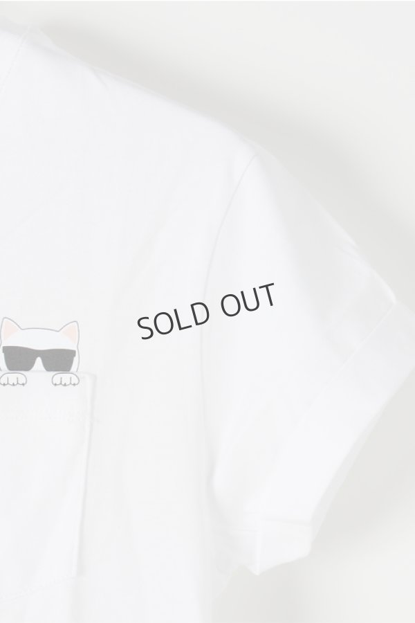 画像4: {SOLD}KARL. LAGERFELD カール ラガーフェルド T-SHIRTS{-AIS} (4)