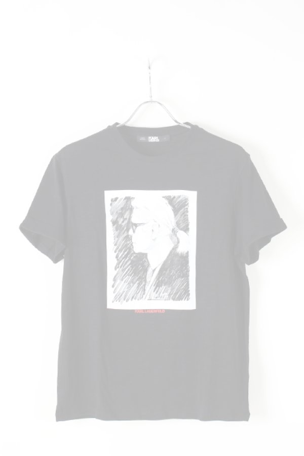 画像1:   KARL. LAGERFELD カール ラガーフェルド T-SHIRTS{-AIS} (1)