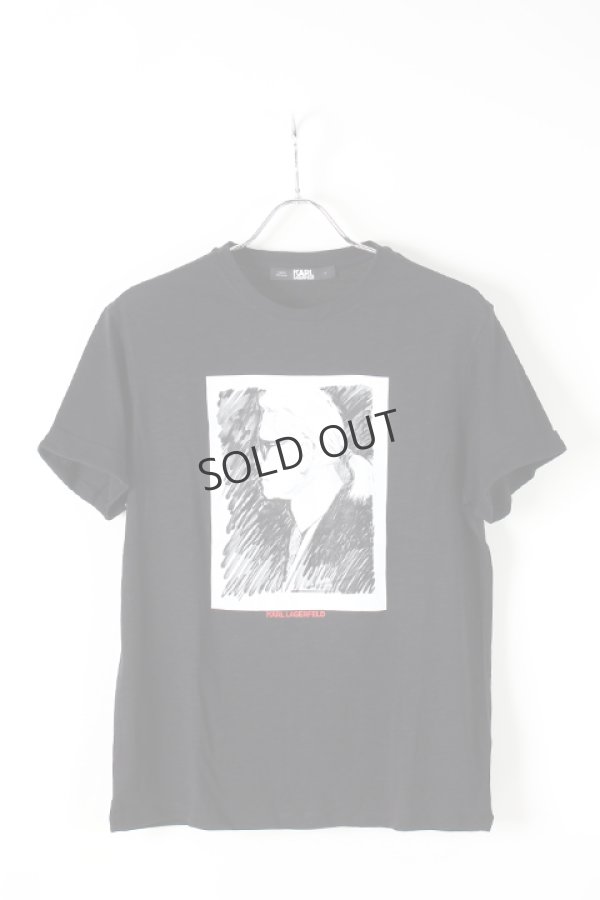 画像1: {SOLD}KARL. LAGERFELD カール ラガーフェルド T-SHIRTS{-AIS} (1)