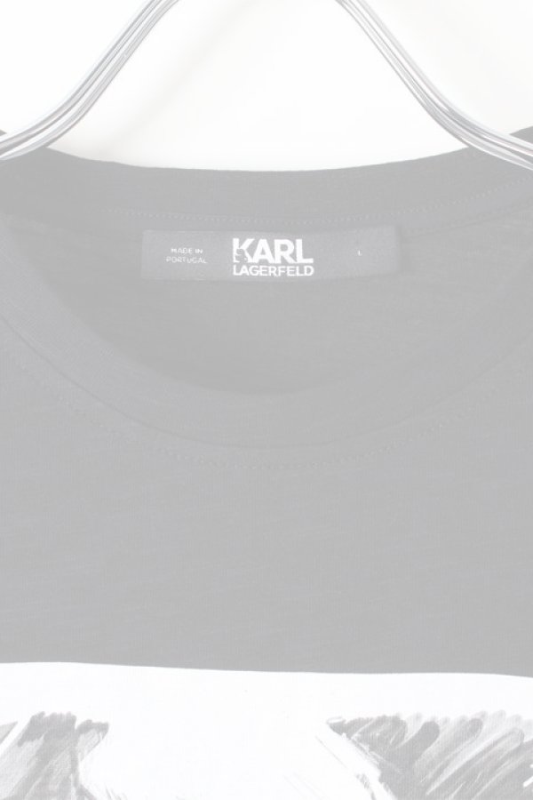 画像2:   KARL. LAGERFELD カール ラガーフェルド T-SHIRTS{-AIS} (2)