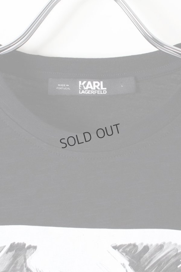 画像2: {SOLD}KARL. LAGERFELD カール ラガーフェルド T-SHIRTS{-AIS} (2)