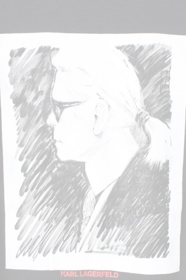 画像3:   KARL. LAGERFELD カール ラガーフェルド T-SHIRTS{-AIS} (3)