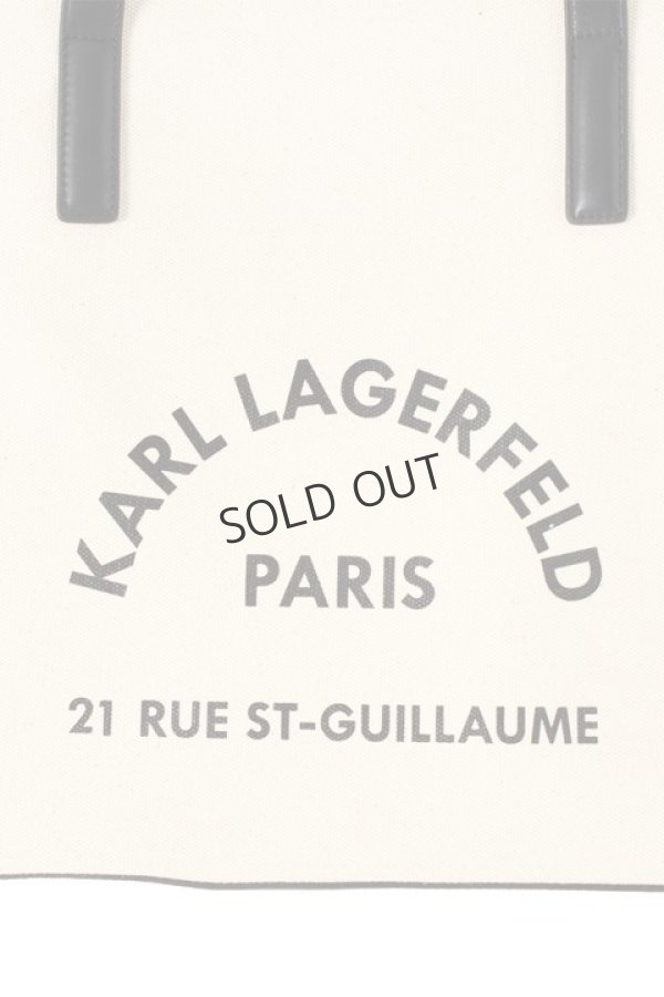 画像4: {SOLD}KARL. LAGERFELD カール ラガーフェルド TOTE{-AIS} (4)