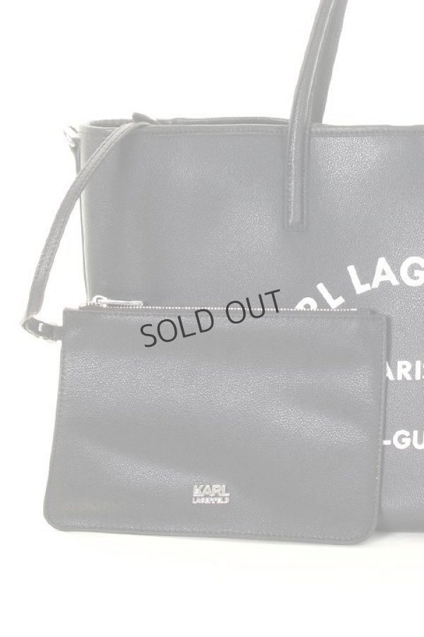 画像3: {SOLD}KARL. LAGERFELD カール ラガーフェルド TOTE{-AIS} (3)