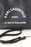 画像4: {SOLD}KARL. LAGERFELD カール ラガーフェルド TOTE{-AIS} (4)