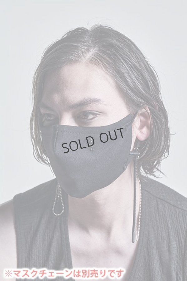 画像2: {SOLD}kiryuyrik キリュウキリュウ CrossSWRFaceCover{KM-MSK01-952-2BLK-BAA} (2)