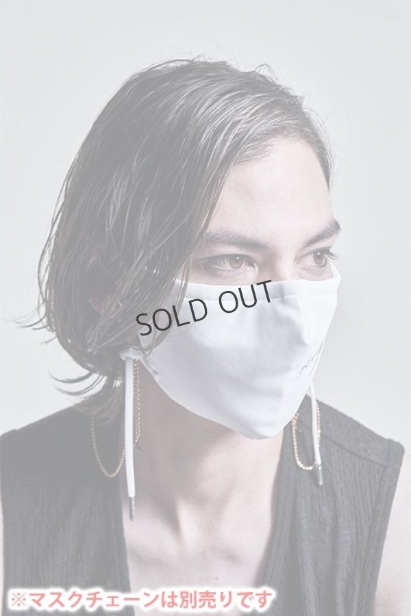 画像2: {SOLD}kiryuyrik キリュウキリュウ Face Cover{KM-MSK01-953-1WHT-BAA} (2)