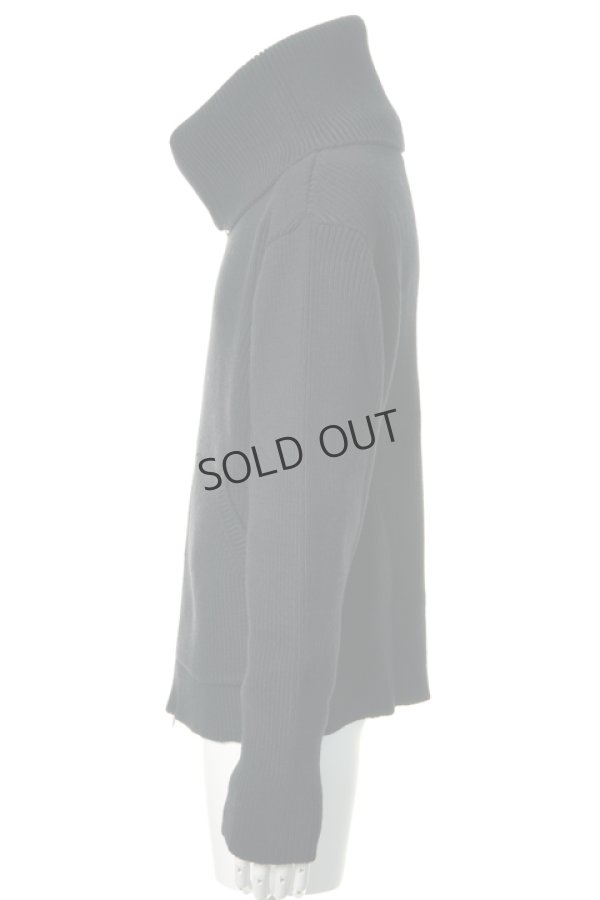 画像3: {SOLD}KRIS VAN ASSCHE クリスヴァンアッシュ ZIPPED KNITTED CARDIGAN{112KN0146-0133-999-} (3)